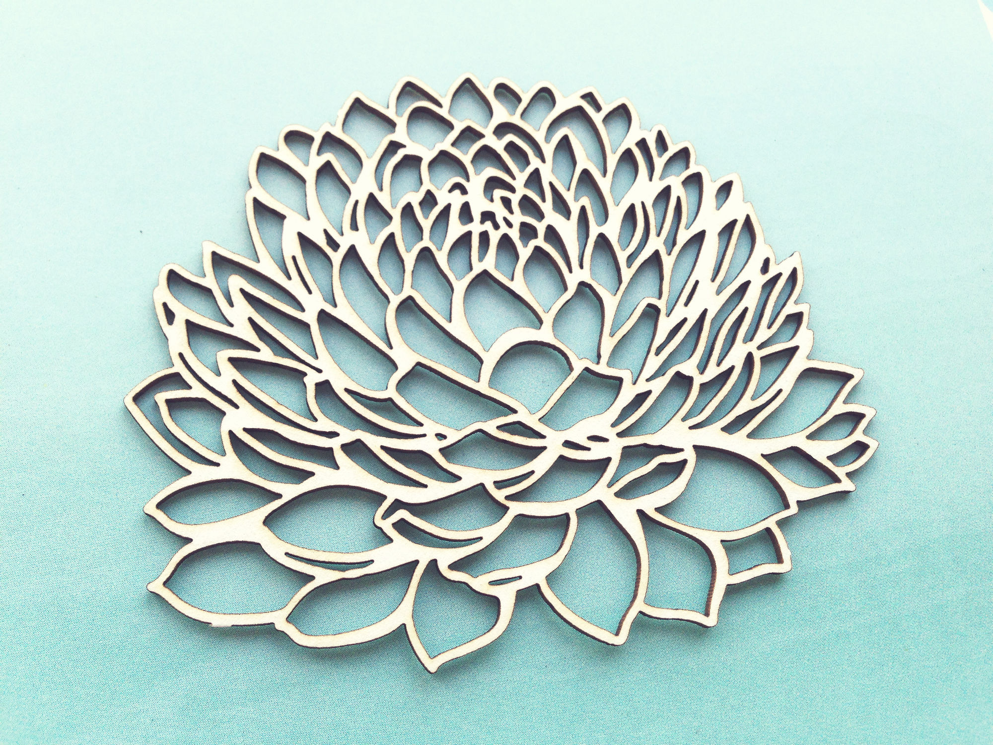 Чипборд WoodCraft "Лотос"