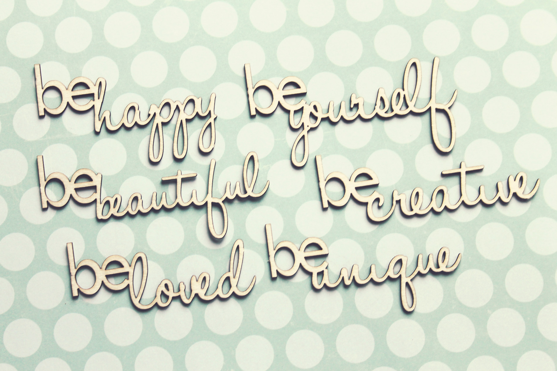 Чипборд WoodCraft "To be"