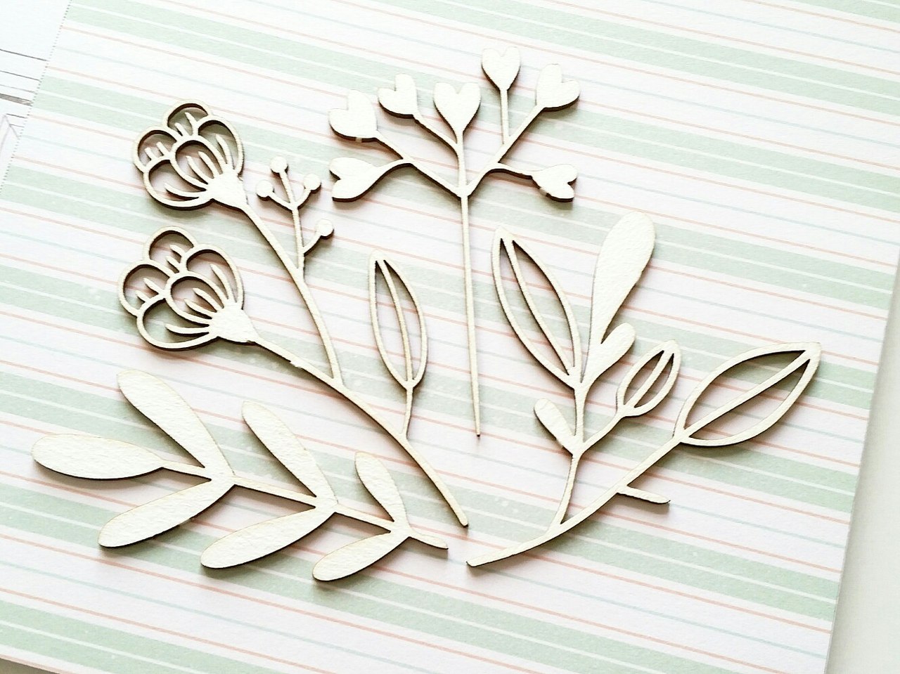 Чипборд WoodCraft "Травы"