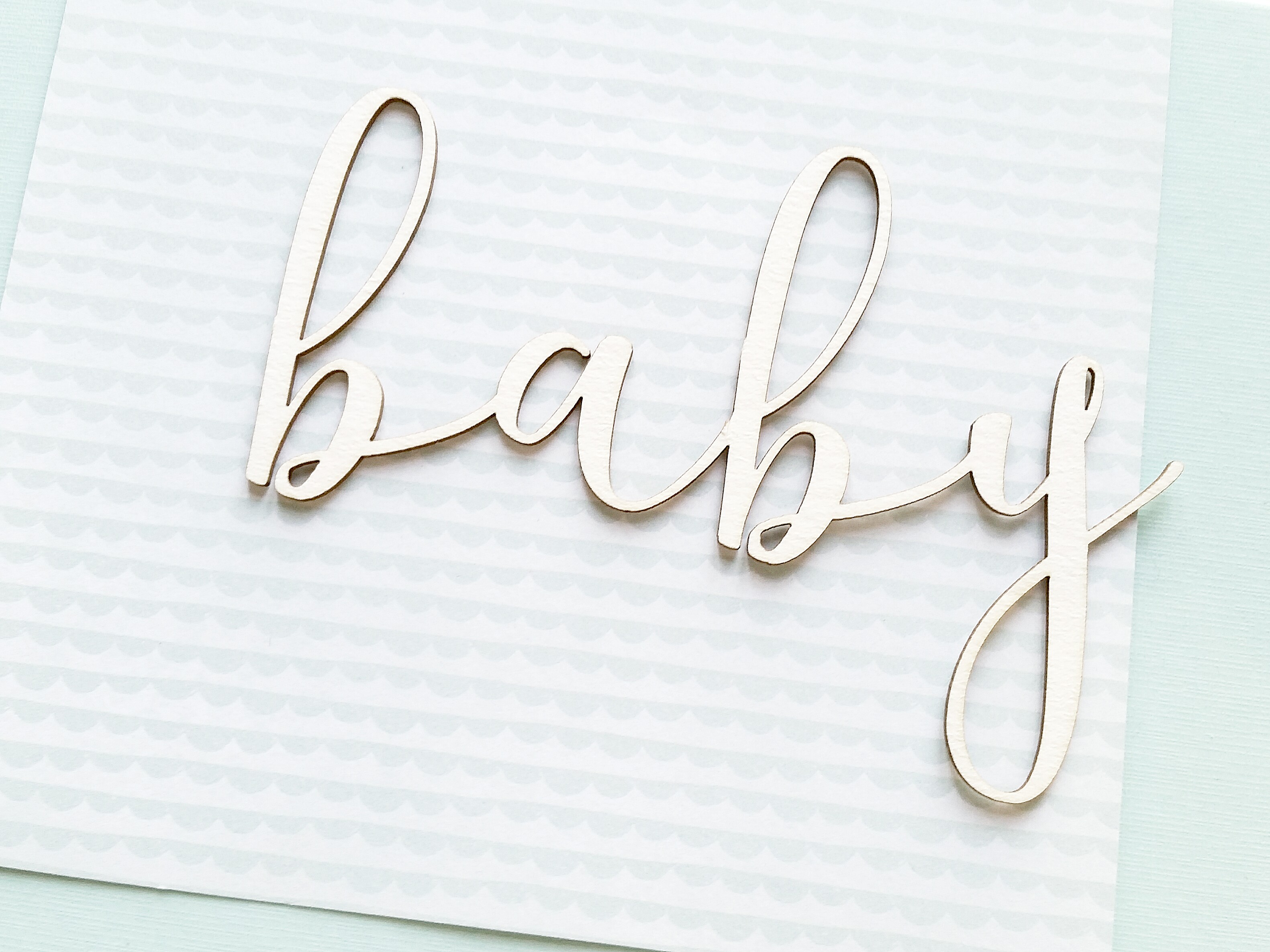 Чипборд WoodCraft "Baby"