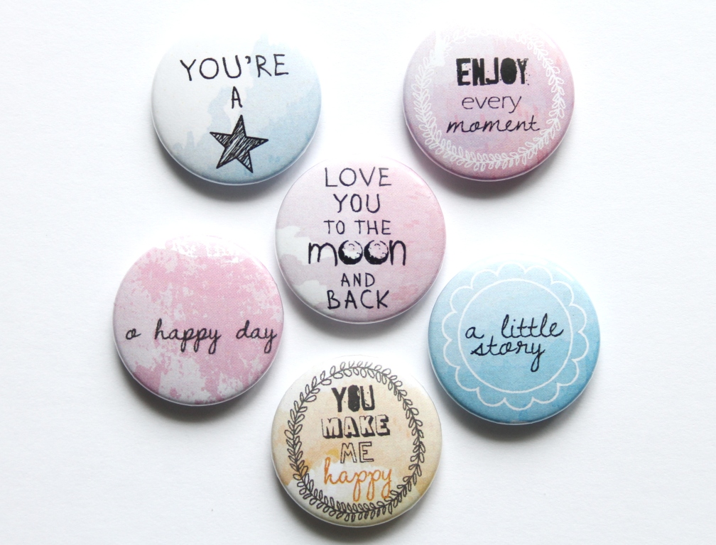 Набор скрап-фишек WoodCraft "Watermark"