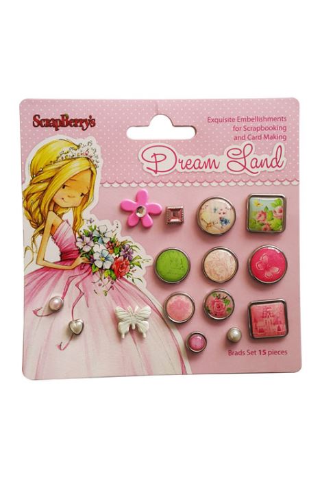 Набор брадс Scrapberrys "Волшебная страна 3"