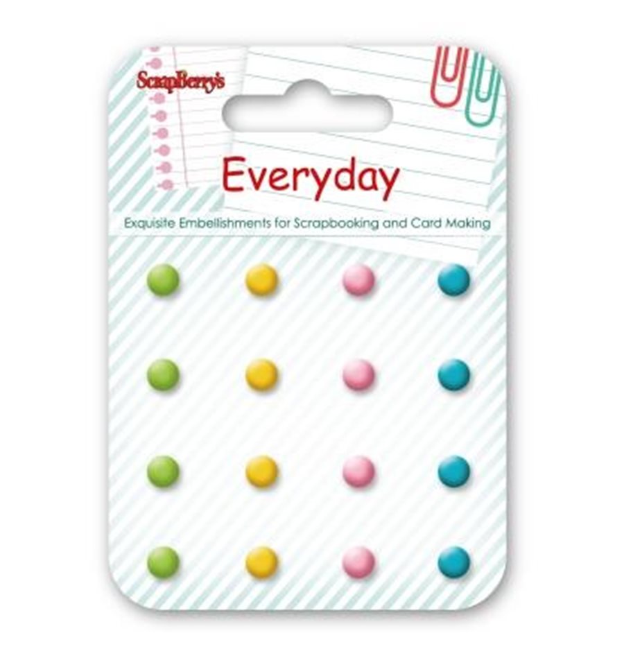 Набор глазурированных брадс Scrapberrys "День за День"