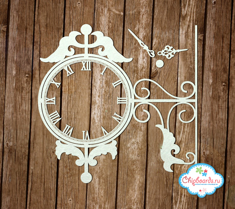 Чипборд Chipboards "Часы 6"