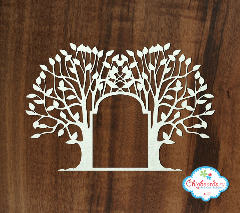 Чипборд Chipboards "Рамка "Дерево" (10)"