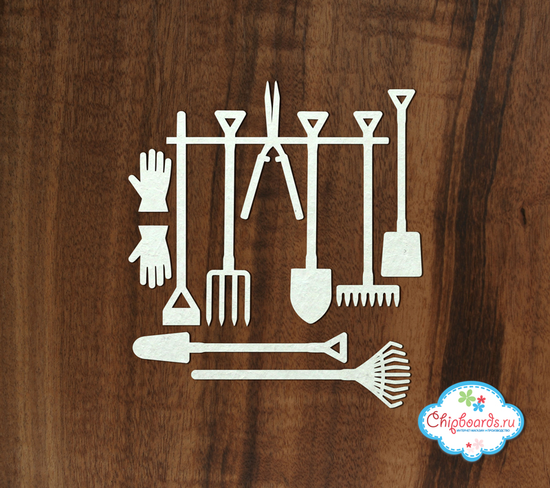 Чипборд Chipboards "Садовые инструменты (3)"