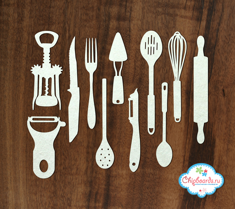 Чипборд Chipboards "Кухонная утварь (2)"