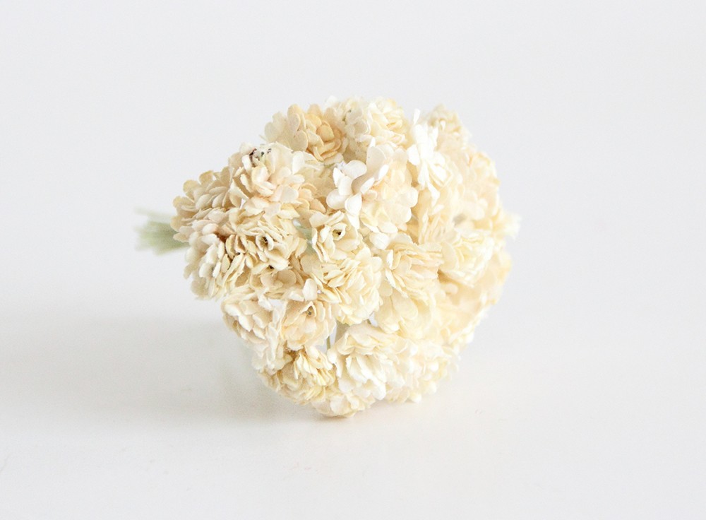 Букет гипсофил, цвет кремовый