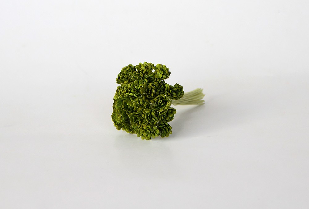 Букет гипсофил, цвет оливковый