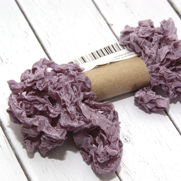 Шебби лента 5 метров, цвет грязно-сиреневый