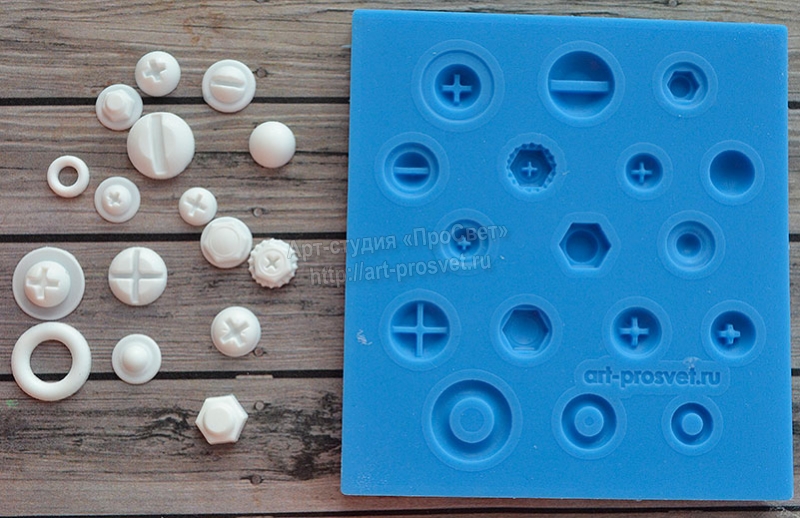 Молд Просвет "Набор метизов"