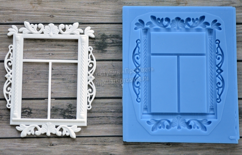 Молд Просвет "Русский наличник 3"