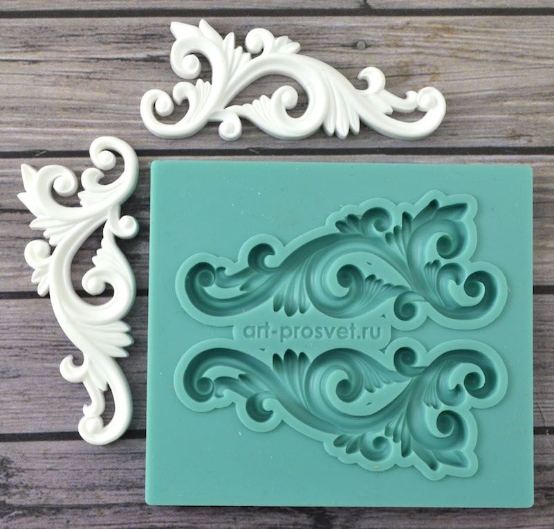 Молд Просвет "Вензель 10" большой