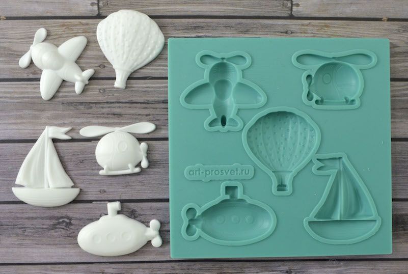 Молд Просвет "Игрушечный транспорт 1"