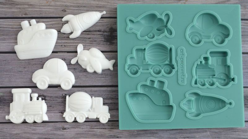 Молд Просвет "Игрушечный транспорт 2"