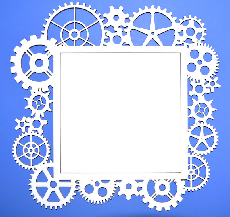 Чипборд ПроСвет "Рамка шестерёнки"