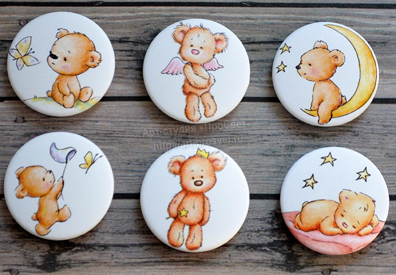 Фишки Просвет "Милый медвежонок"