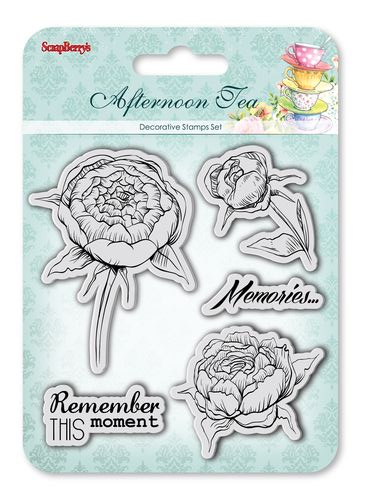 Набор штампов Scrapberrys "Сладости. Воспоминания", англ