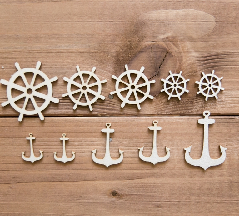 Чипборд Polkadot "Побережье"