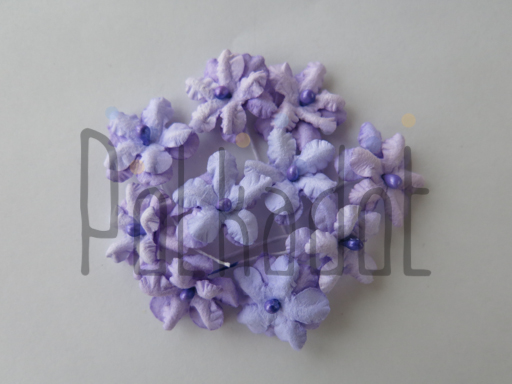 Бумажные цветы Polkadot "Незабудки сиреневые"