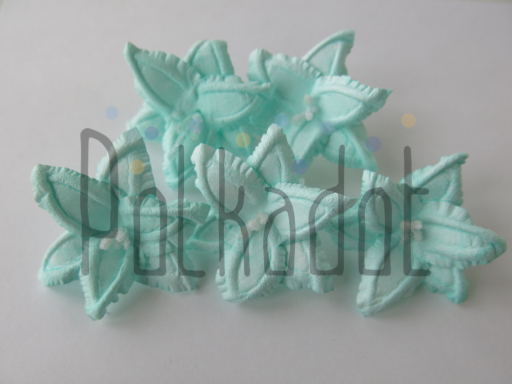 Бумажные цветы Polkadot "Лилии мятные"