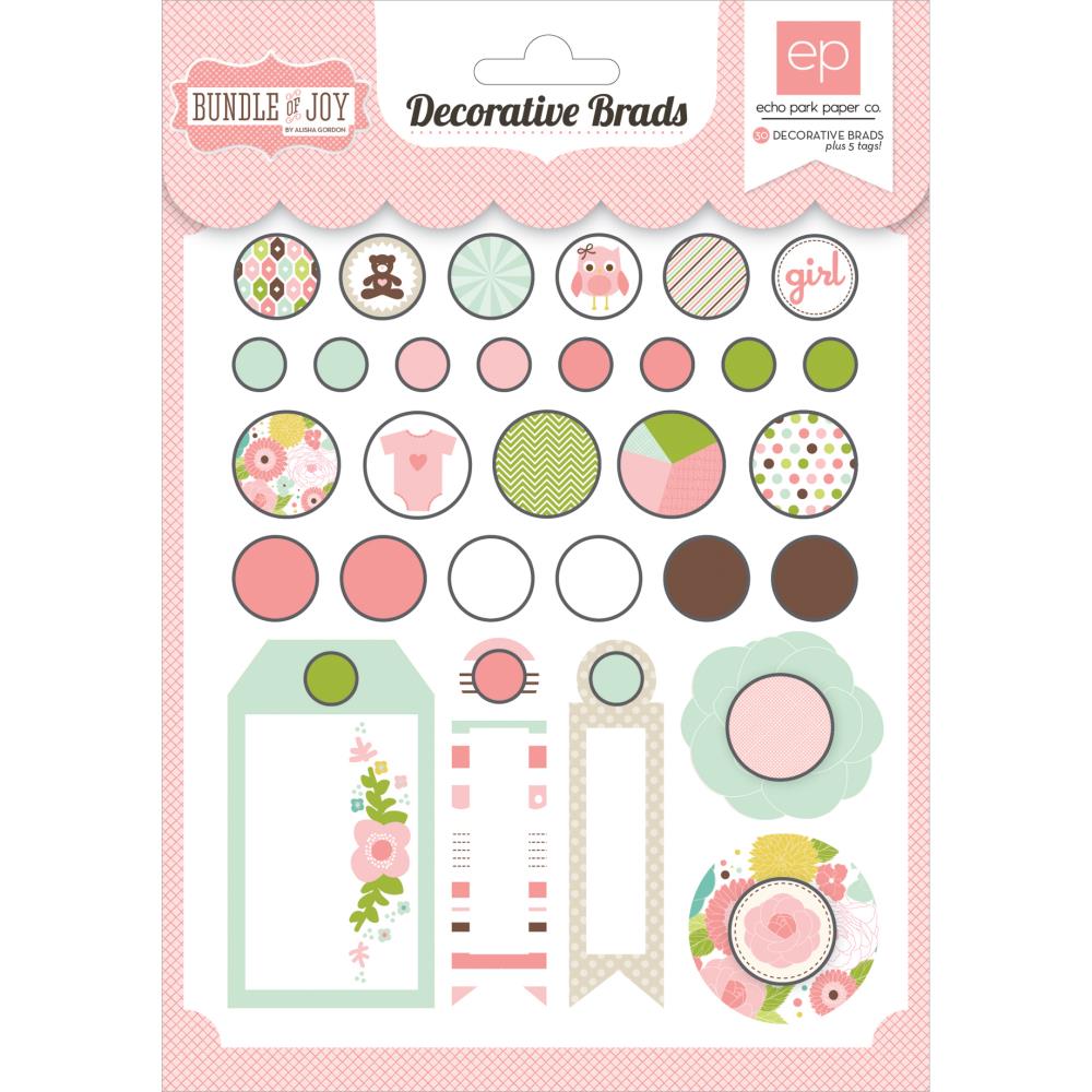 Набор брадс Echo Park "Bundle Of Joy Girl "