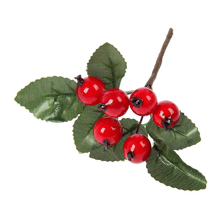 Букет ягодок рябины Артузор, цвет красный