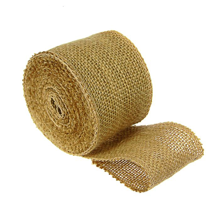Лента джутовая 6 см