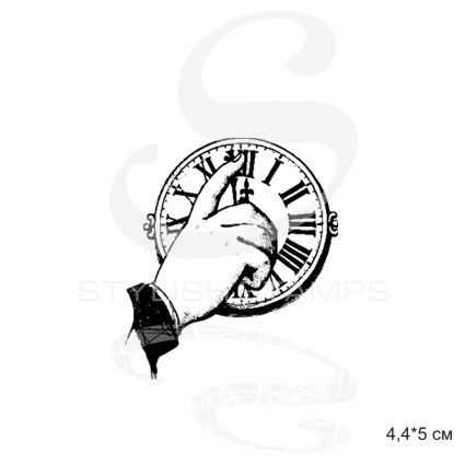 Штамп Stylish Stamps "Часы № 01"