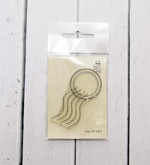 Штамп Stylish Stamps "Штемпель почтовый круг большой"