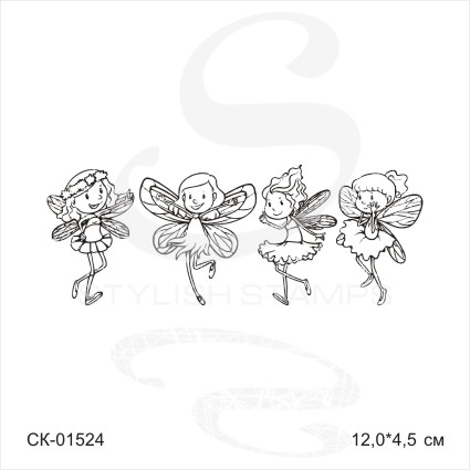 Штамп Stylish Stamps "Феечки"