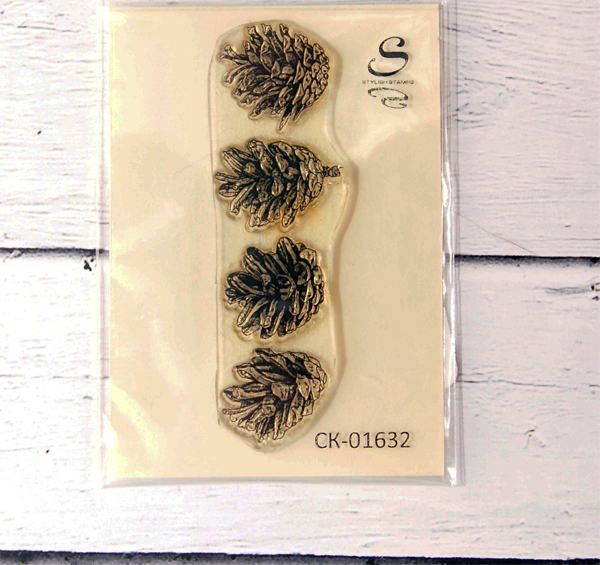 Штамп Stylish Stamps "шишки "