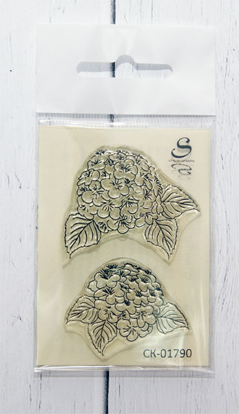 Штамп Stylish Stamps "Гортензия мал"