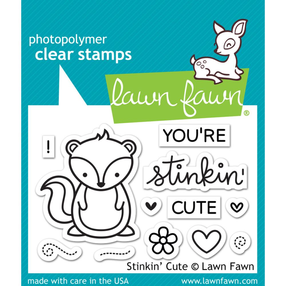 Набор штампов Lawn Fawn "Stinkin Cute"