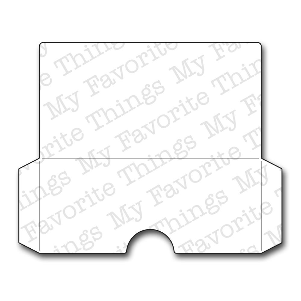 Нож для вырубки My Favorite Things "Кармашек горизонтальный".