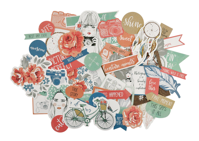 Набор картонной вырубки Kaisercraft "Boho Dreams"