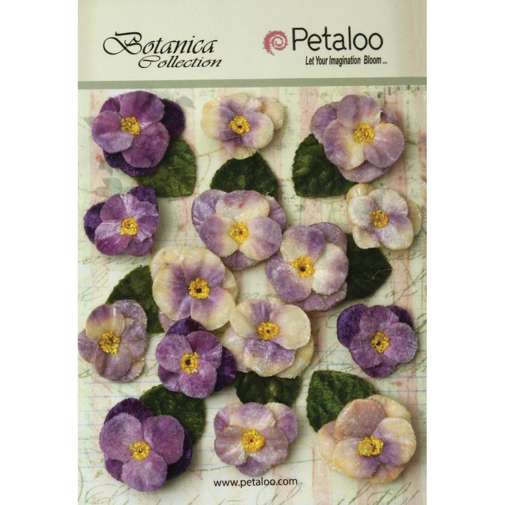 Набор цветов Petaloo "Вельветовые фиалки"