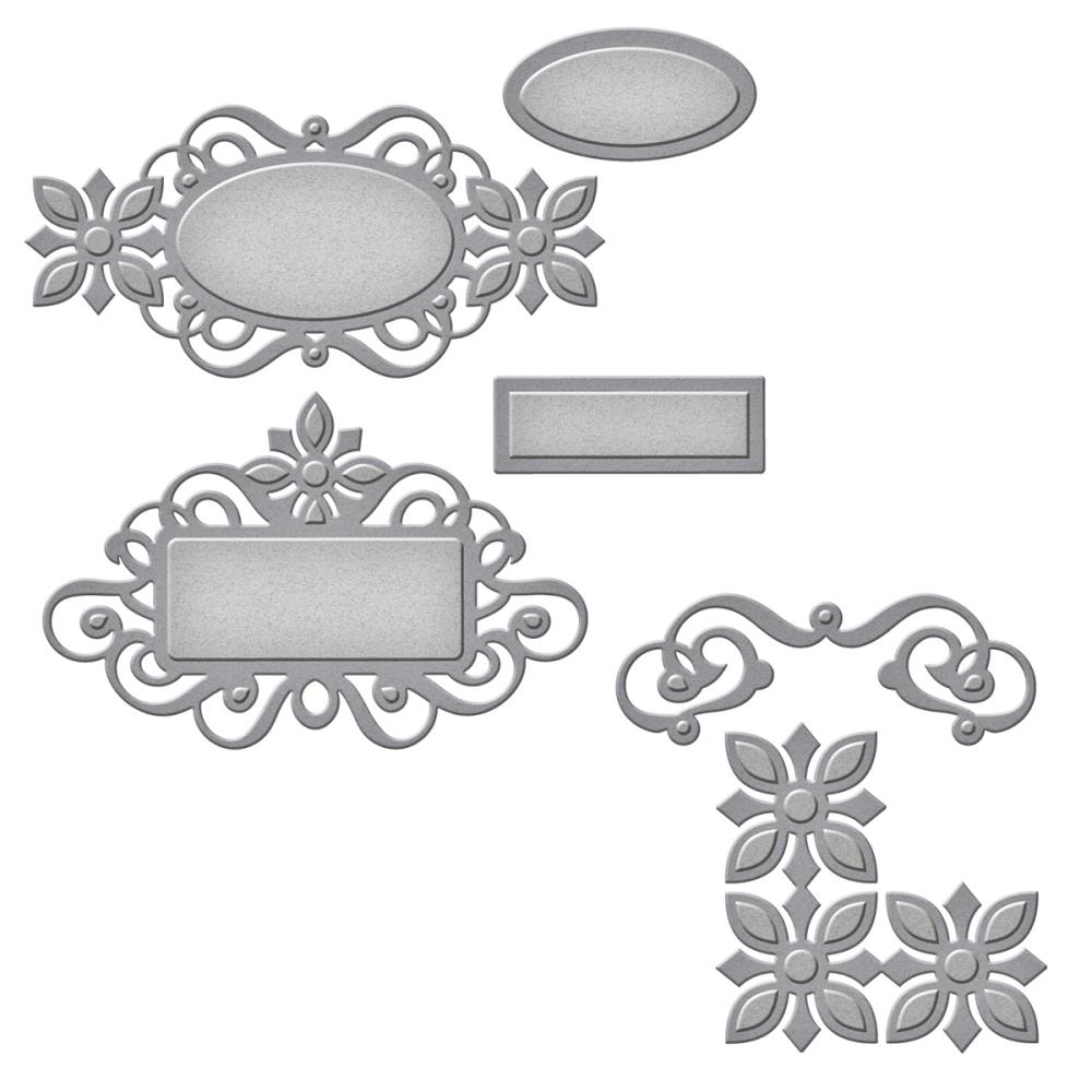 Нож для вырубки Spellbinders "Ренессанс Теги 2"