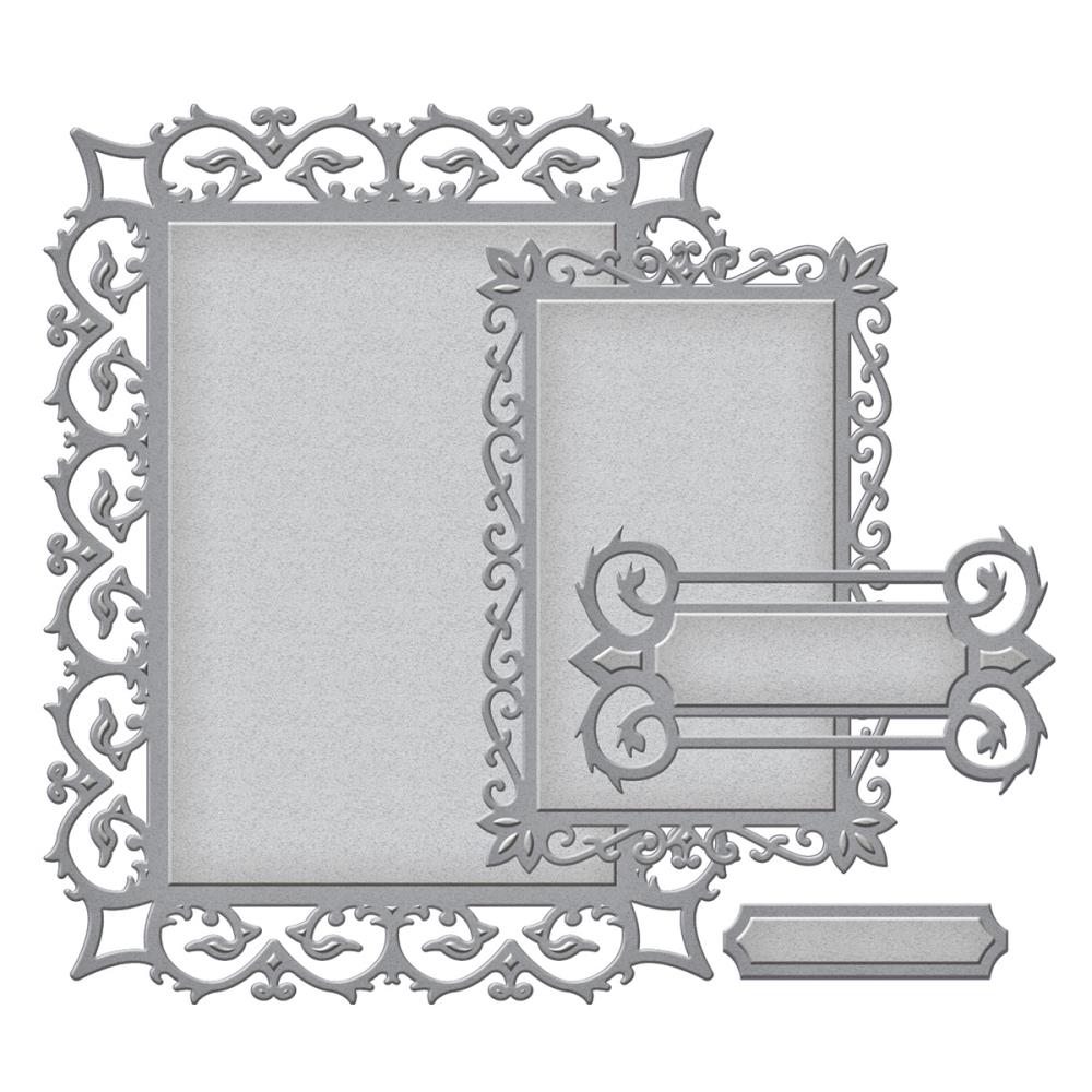 Нож для вырубки Spellbinders "Ренессанс лоза рамки"