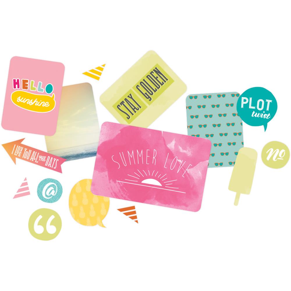 Набор карточек и вырубки Project Life Kit "Shine Bright"