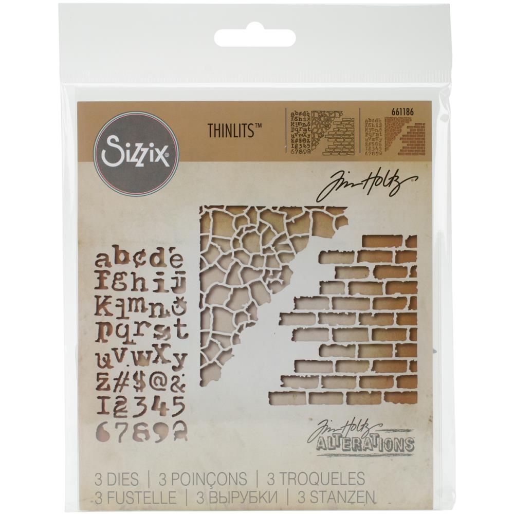 Ножи для вырубки Sizzix "Mixed Media #3"