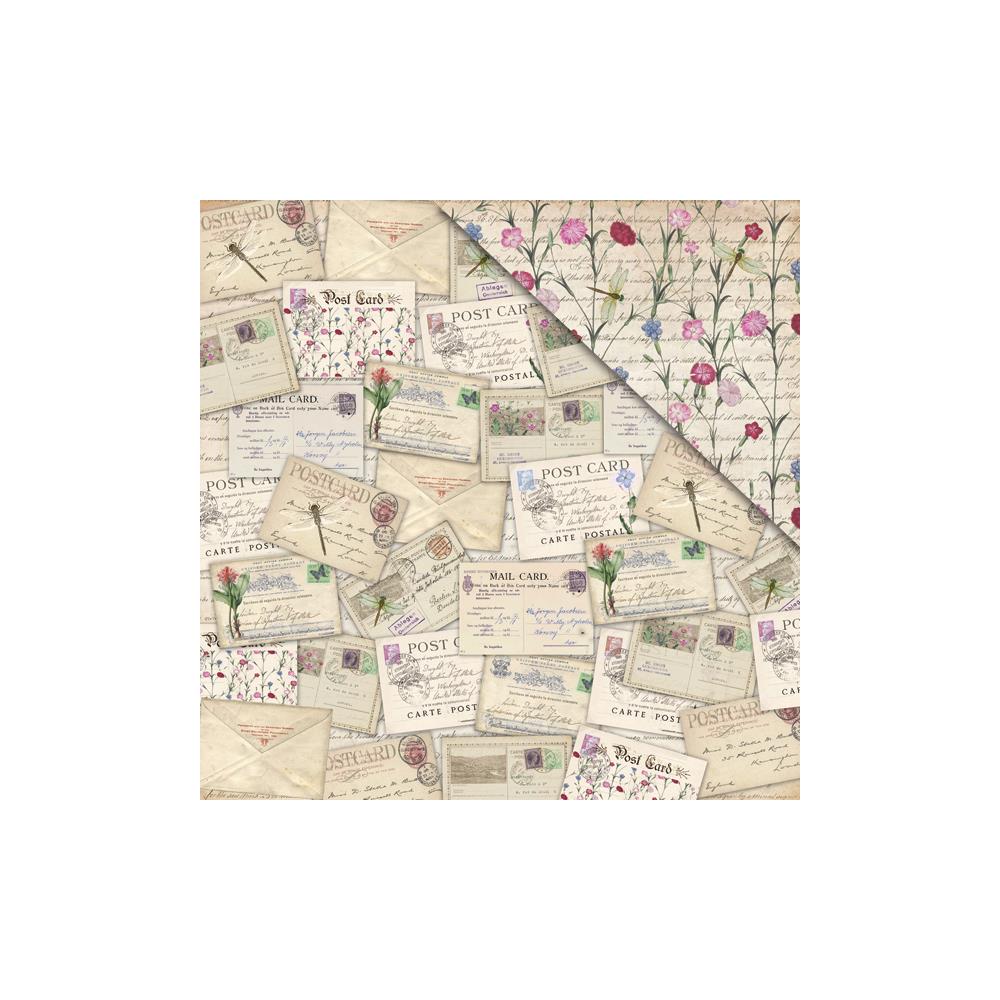 Двусторонняя бумага Fabscraps "Mother Earth" Postcards(Fab92)