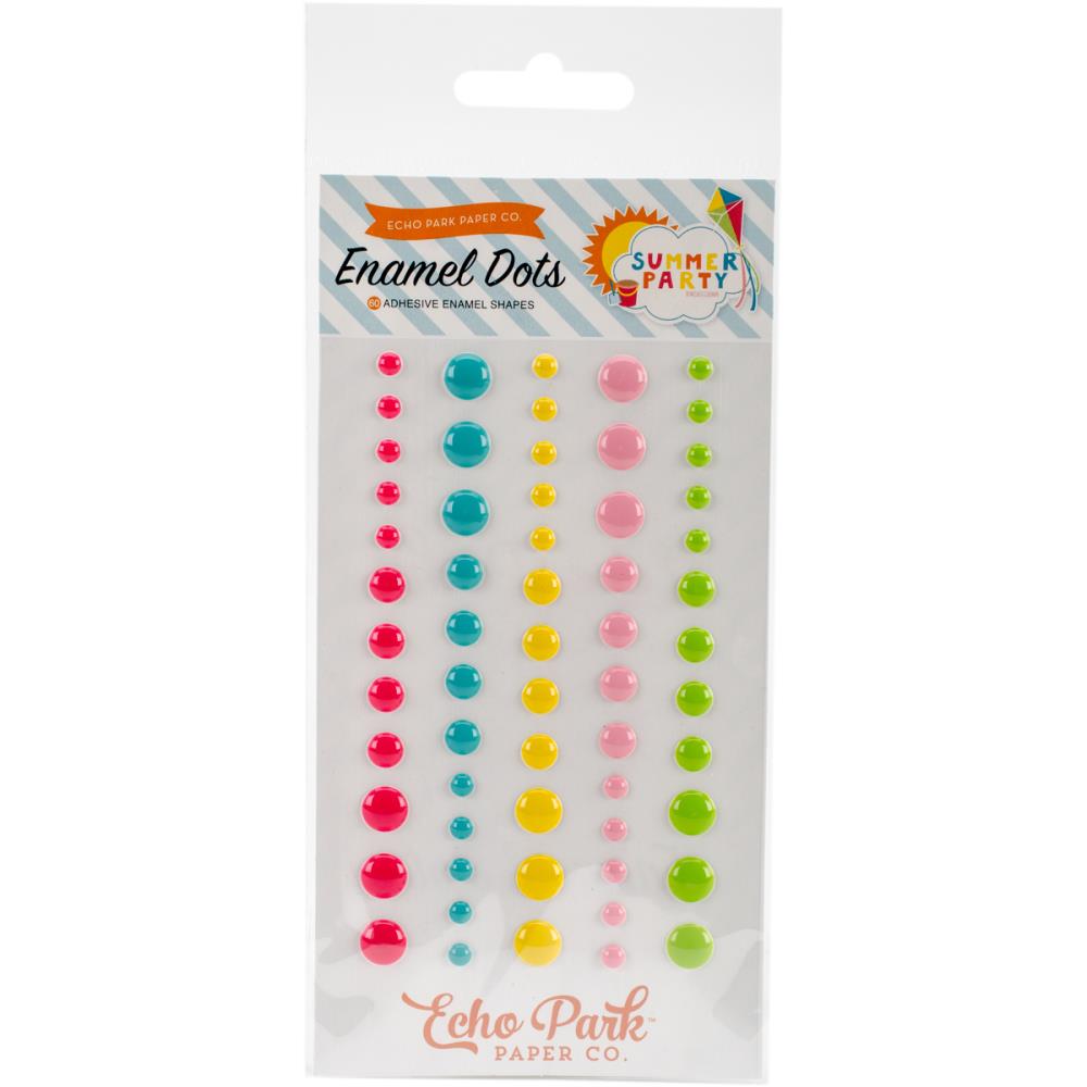 Дотсы (эмальные точки) Echo Park "Summer Party"