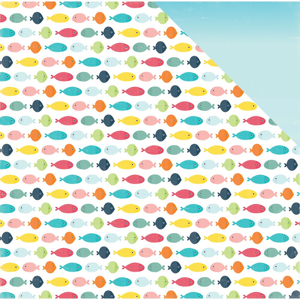 Бумага Echo Park "Summer Party " Swimming Fish (EP220)