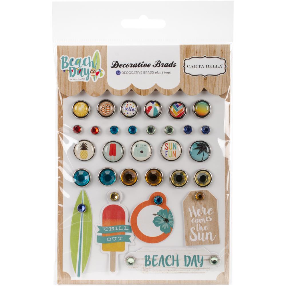 Набор брадс Carta Bella "Beach Day"