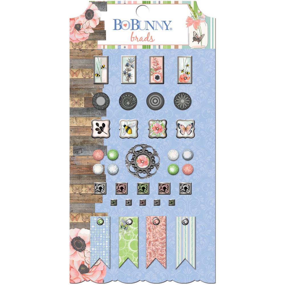 Набор брадс BoBunny "Butterfly Kisses"