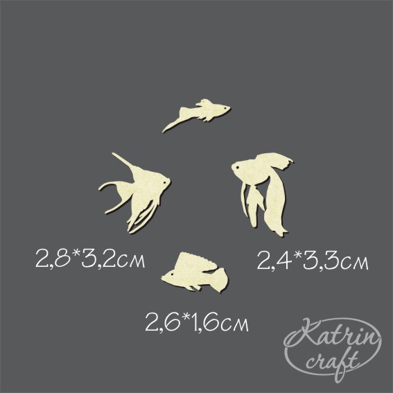 Чипборд "Аквариумные рыбки"