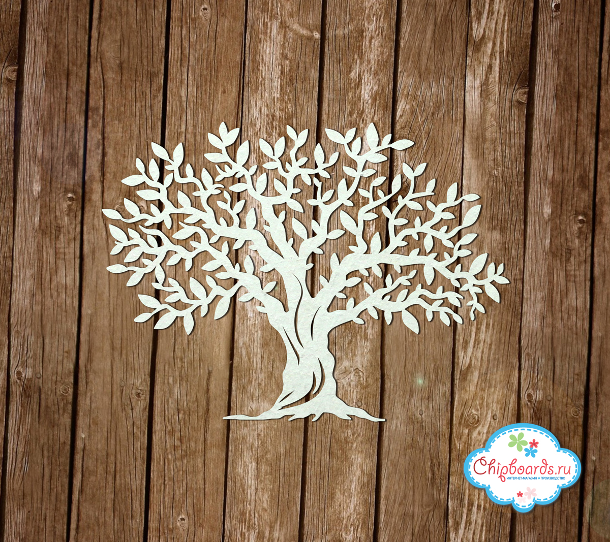 Чипборд Chipboards "Дерево раскидистое"