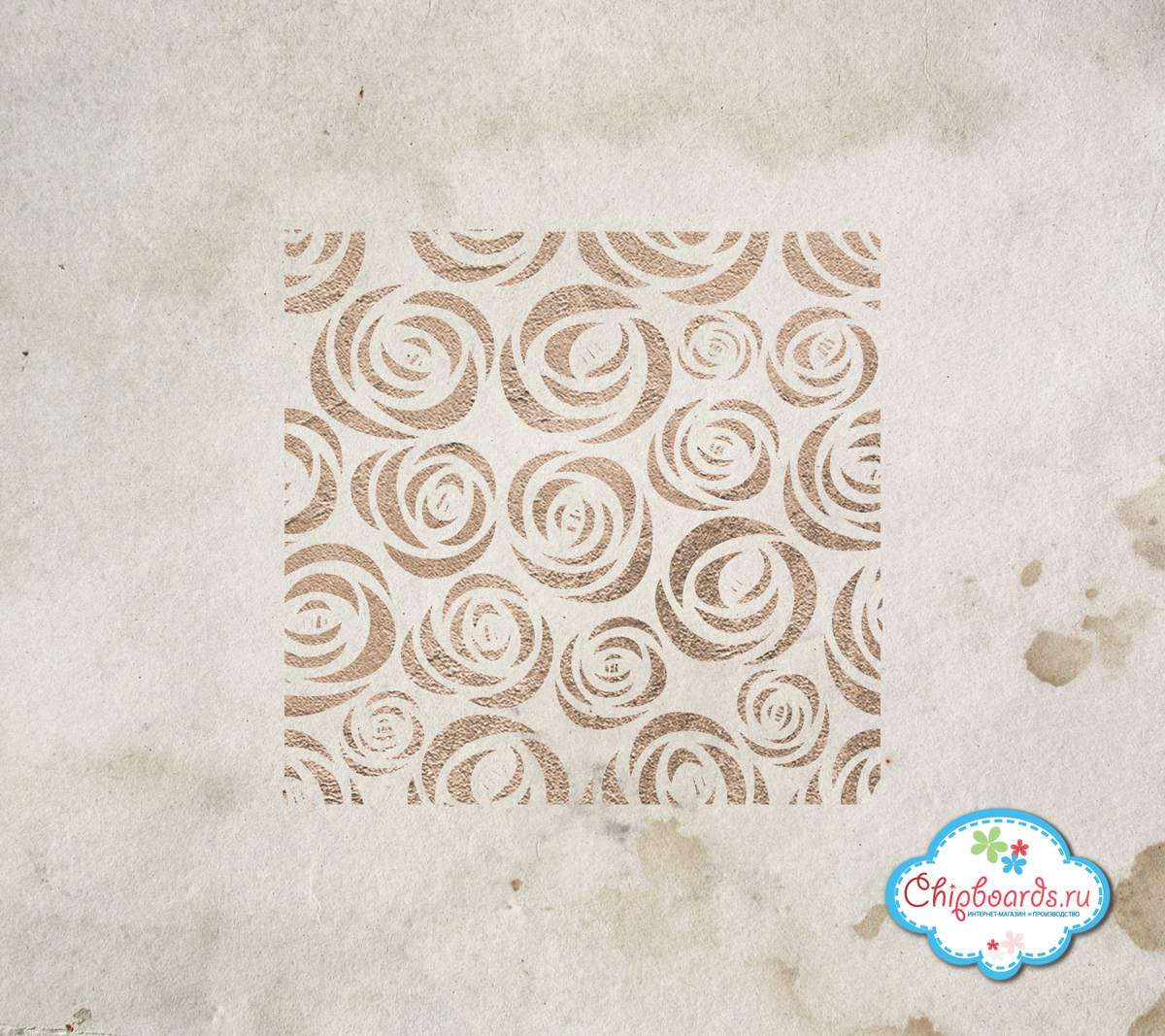 Трафарет Chipboards"Бутоны"