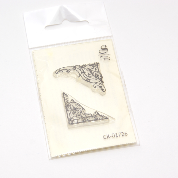 Штамп Stylish Stamp "Уголки кованные"